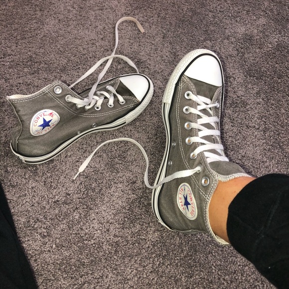 Shoes - Grey Converse